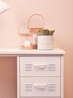 Academy Three Drawer White Desk - Bargainia.com - 5018705952345