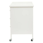 Academy Three Drawer White Desk - Bargainia.com - 5018705952345