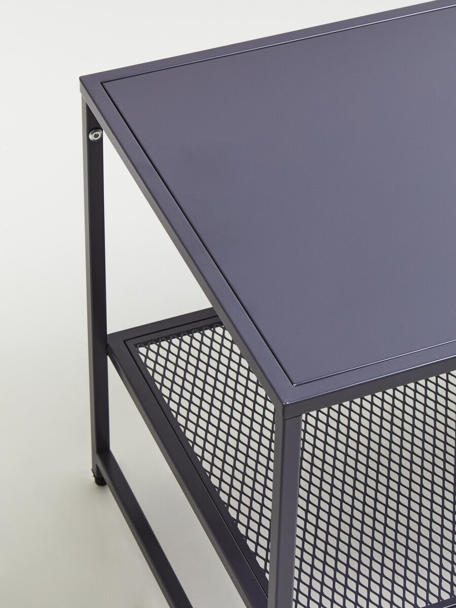 Acero Grey Metal Coffee Table - Bargainia.com - 5018705952529