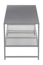 Acero Grey Metal Coffee Table - Bargainia.com - 5018705952529