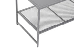 Acero Grey Metal Coffee Table - Bargainia.com - 5018705952529