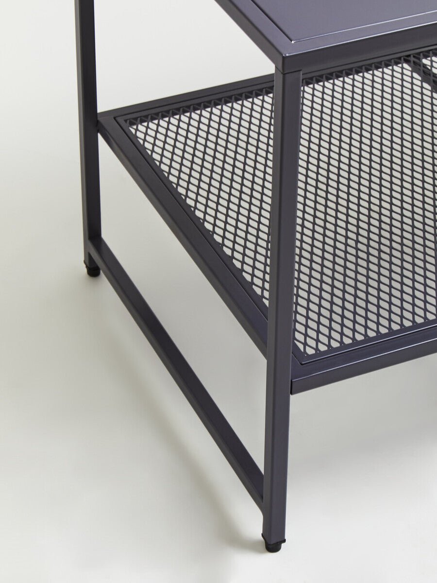 Acero Grey Metal Coffee Table - Bargainia.com - 5018705952529