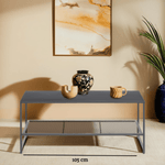 Acero Grey Metal Coffee Table - Bargainia.com - 5018705952529