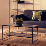 Acero Grey Metal Coffee Table - Bargainia.com - 5018705952529