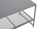 Acero Grey Metal Coffee Table - Bargainia.com - 5018705952529