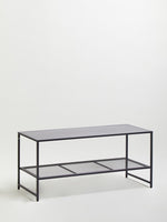 Acero Grey Metal Coffee Table - Bargainia.com - 5018705952529