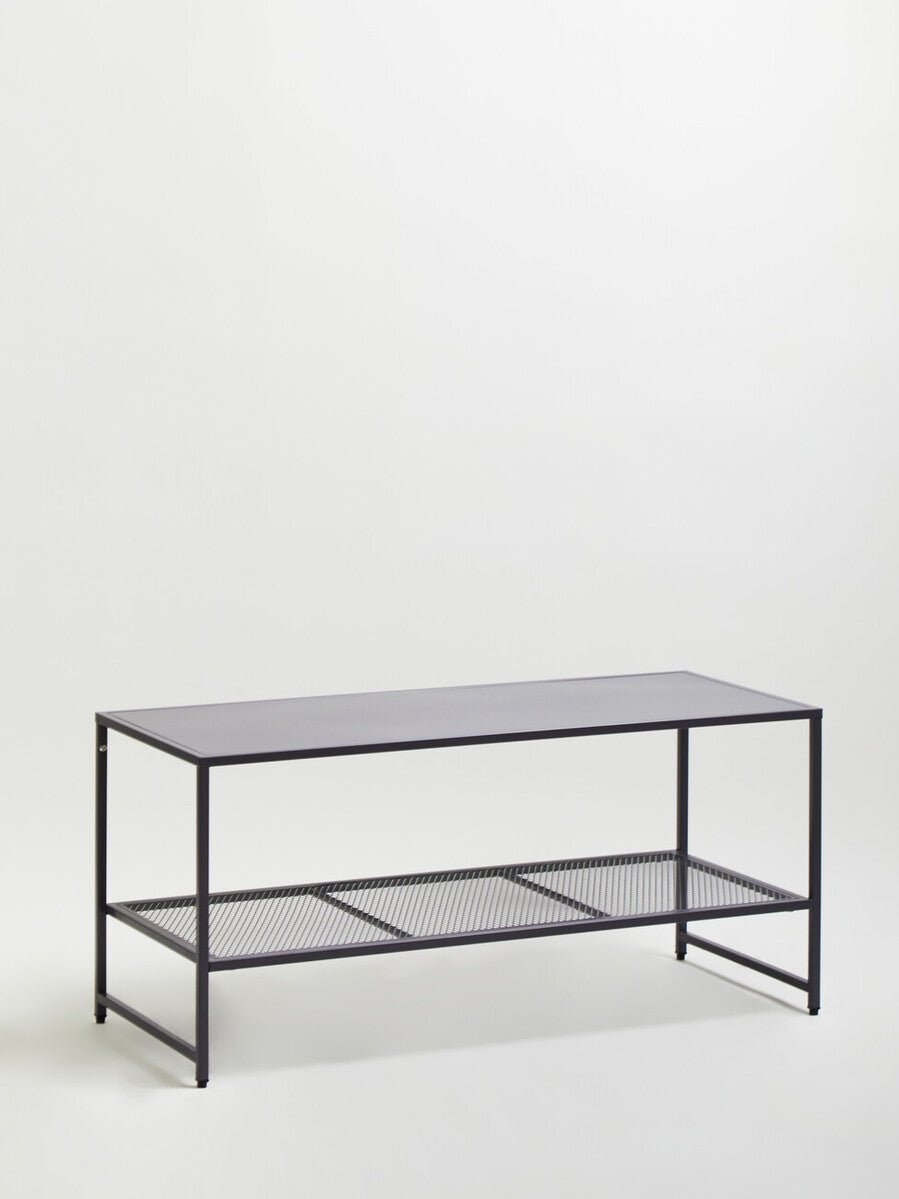 Acero Grey Metal Coffee Table - Bargainia.com - 5018705952529
