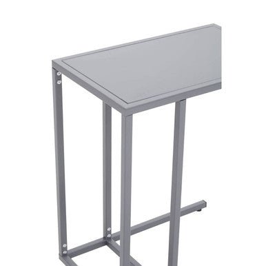 Acero Grey Metal Side Table - Bargainia.com - 5018705952604