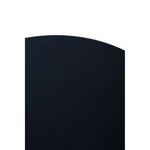 Ackley Silver Round Coffee Table with Black Glass - Bargainia.com - 5018705475769