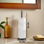 Adler Black Toilet Roll Holder - Bargainia.com - 5018705986135