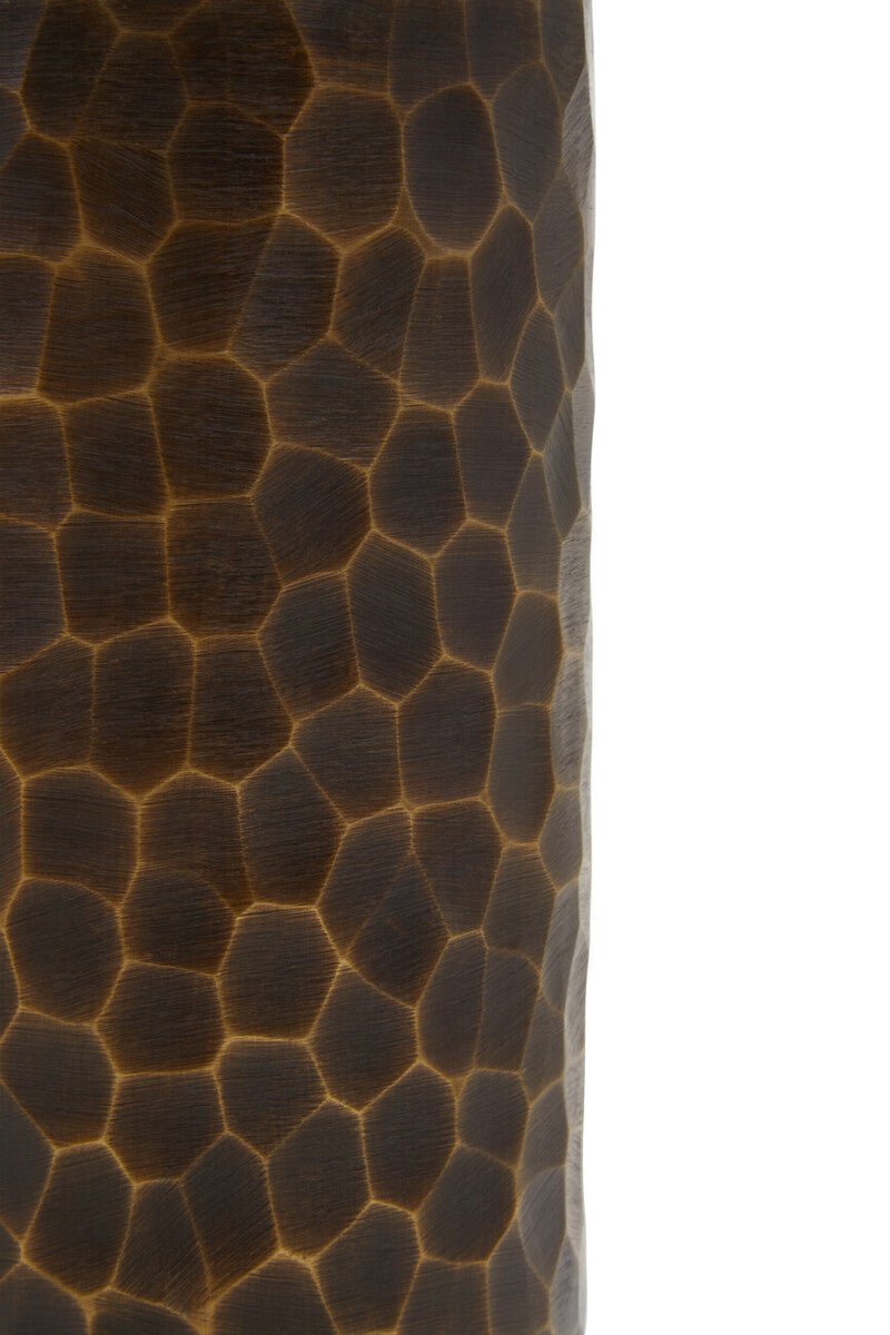 Akola Small Antique Gold Metal Vase - Bargainia.com - 5018705987873