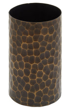 Akola Small Antique Gold Metal Vase - Bargainia.com - 5018705987873