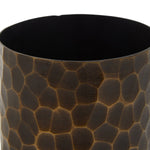 Akola Small Antique Gold Metal Vase - Bargainia.com - 5018705987873