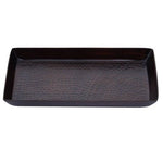 Allegra Aluminium Dark Bronze Finish Tray - Bargainia.com - 5018705956961