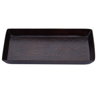 Allegra Aluminium Dark Bronze Finish Tray - Bargainia.com - 5018705956961