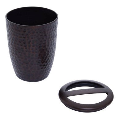 Allegra Bronze Finish Toothbrush Holder - Bargainia.com - 5018705956909