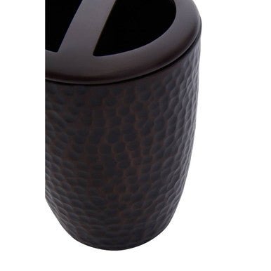 Allegra Bronze Finish Toothbrush Holder - Bargainia.com - 5018705956909