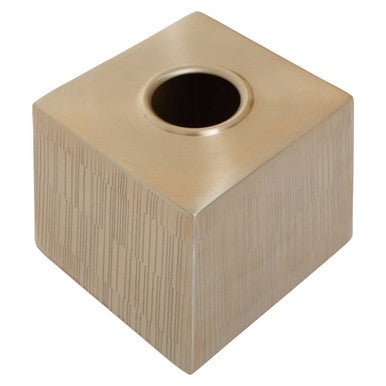 Allegra Champagne Finish Tissue Box - Bargainia.com - 5018705950419
