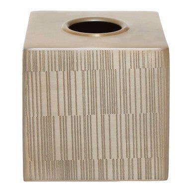 Allegra Champagne Finish Tissue Box - Bargainia.com - 5018705950419