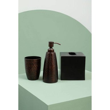 Allegra Dark Bronze Finish 200ml Soap Dispenser - Bargainia.com - 5018705956879
