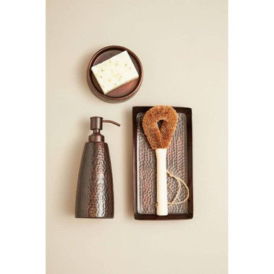 Allegra Dark Bronze Finish 200ml Soap Dispenser - Bargainia.com - 5018705956879