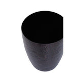 Allegra Dark Bronze Finish Waste Bin - Bargainia.com - 5018705956947
