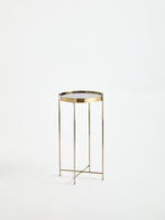 Allure Black Mirror Tall Side Table - Bargainia.com - 5018705389660