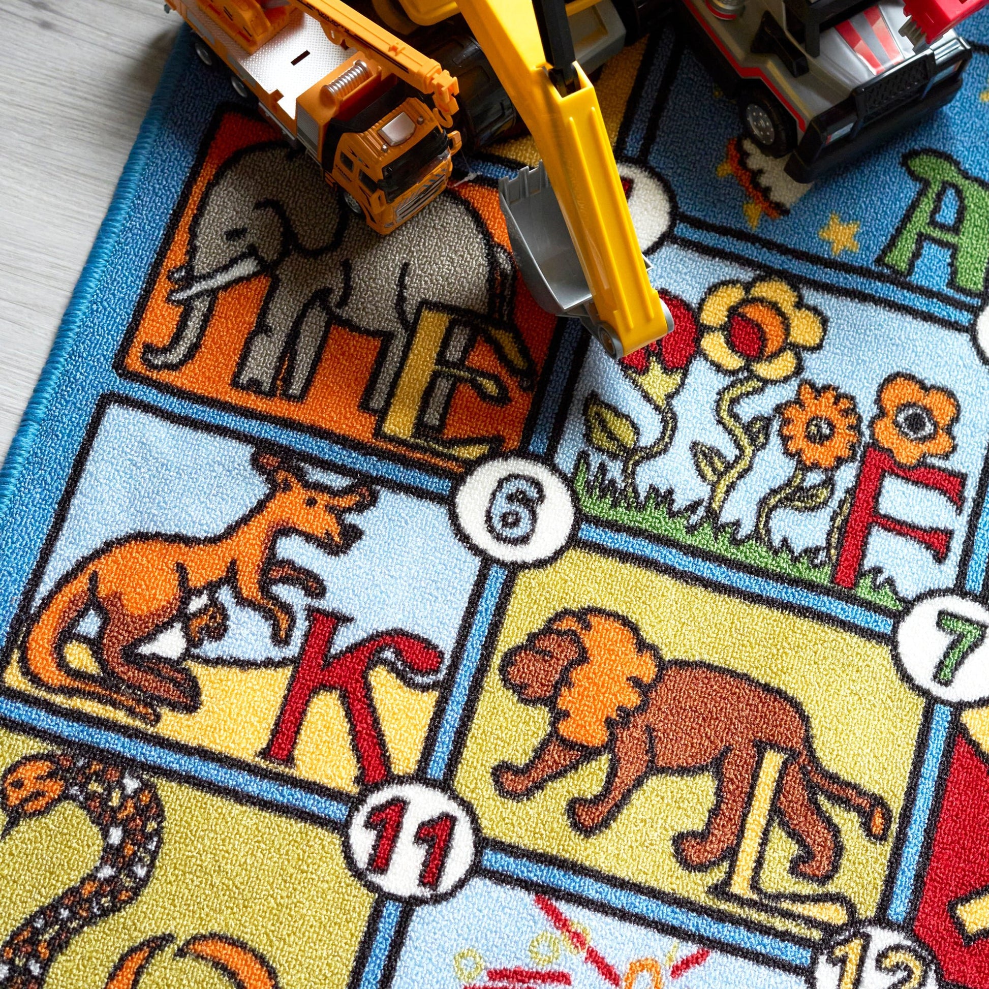 Alphabet Play Mat Nursery Play Room Non Slip Rug Alphabet Kids Play Mat Clearance