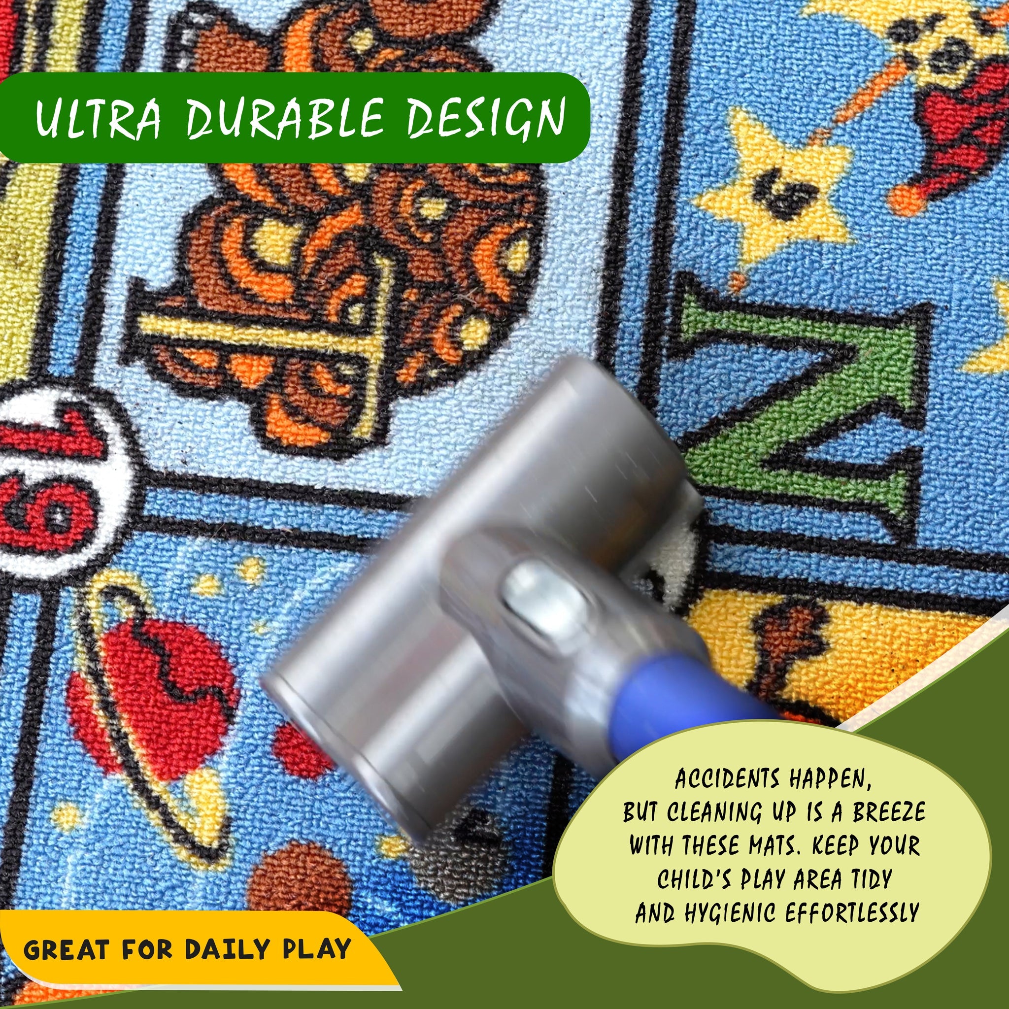 Alphabet Play Mat Nursery Play Room Non Slip Rug Alphabet Kids Play Mat Clearance