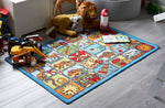 Alphabet Play Mat Nursery Play Room Non Slip Rug - Bargainia.com - 