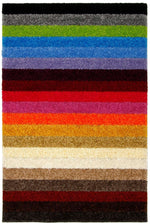 Alya Striped Multicolour Rugs | 117M - Bargainia.com - 