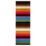 Alya Striped Multicolour Rugs | 117M - Bargainia.com - 
