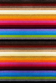 Alya Striped Multicolour Rugs | 117M - Bargainia.com - 5060912238378 - LIN003007