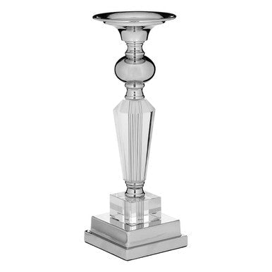 Amara Crystal and Metal Small Candle Holder - Bargainia.com - 5018705376325