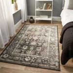 Anatolia Dark Grey Vintage Rug - Bargainia.com - 