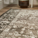 Anatolia Dark Grey Vintage Rug - Bargainia.com - 