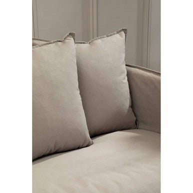 Antibes 3 Seater Grey Sofa - Bargainia.com - 