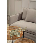 Antibes 3 Seater Grey Sofa - Bargainia.com - 