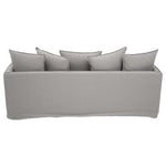 Antibes 3 Seater Grey Sofa - Bargainia.com - 