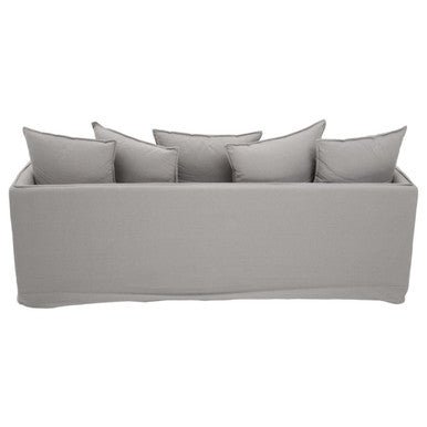 Antibes 3 Seater Grey Sofa - Bargainia.com - 