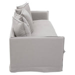 Antibes 3 Seater Grey Sofa - Bargainia.com - 