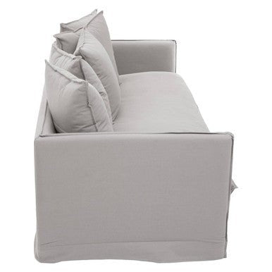 Antibes 3 Seater Grey Sofa - Bargainia.com - 