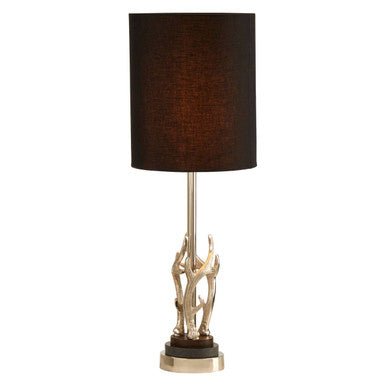 Antler Table Lamp with Marble Base - Bargainia.com - 5018705426730