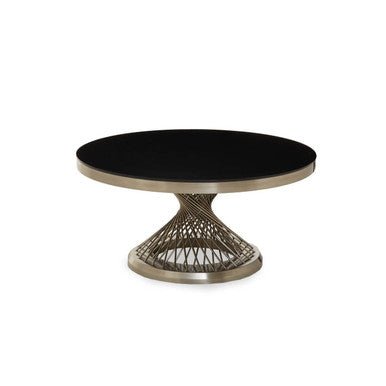 Anzio Coffee Table with Silver Base - Bargainia.com - 5018705475370