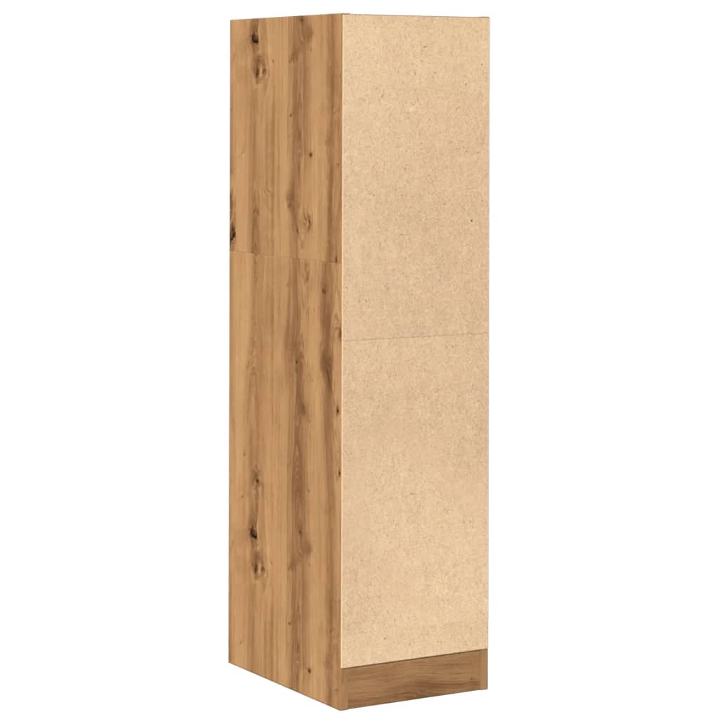 Apothecary Cabinet Artisian Oak 30x41x118 cm Engineered Wood - Bargainia.com - 8721158399663 - 855168