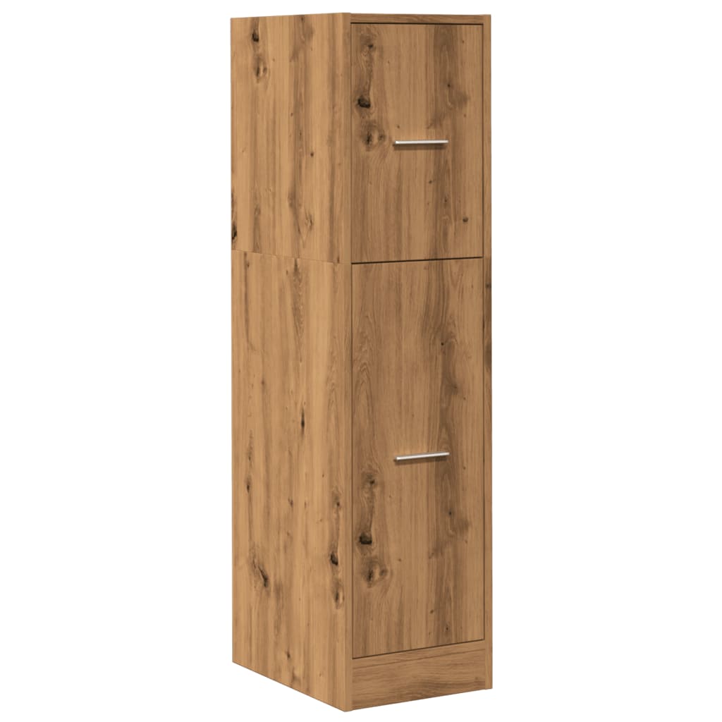 Apothecary Cabinet Artisian Oak 30x41x118 cm Engineered Wood - Bargainia.com - 8721158399663 - 855168