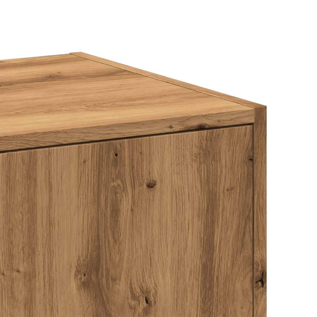 Apothecary Cabinet Artisian Oak 30x41x118 cm Engineered Wood - Bargainia.com - 8721158399663 - 855168