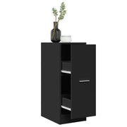 Apothecary Cabinet Black 30x41x77.5 cm Engineered Wood - Bargainia.com - 8721158399502 - 855152