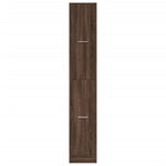 Apothecary Cabinet Brown Oak 30x41x174.5 cm Engineered Wood - Bargainia.com - 
