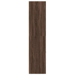Apothecary Cabinet Brown Oak 30x41x174.5 cm Engineered Wood - Bargainia.com - 